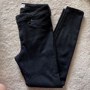 A&F mid rise jean legging